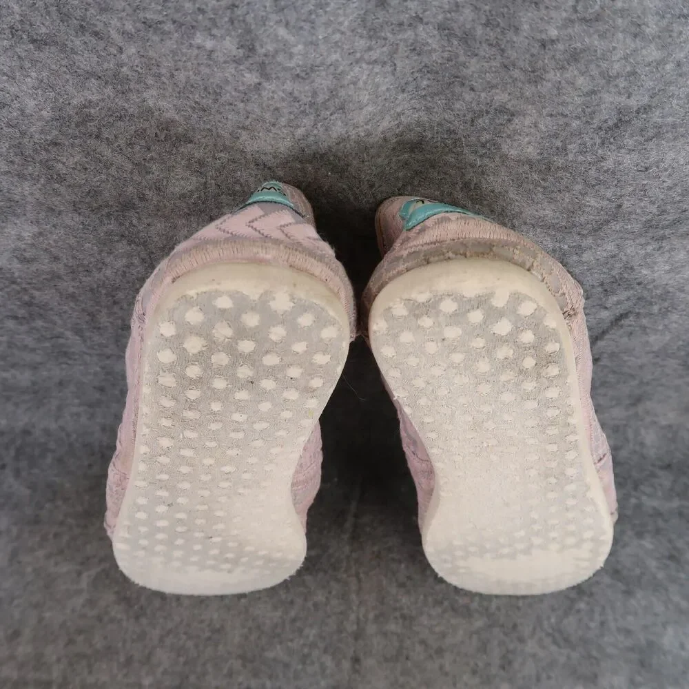 Toms Shoes Womens 8 Flats Casual Fashion Venice Lilac Arrow Embroidered Mesh